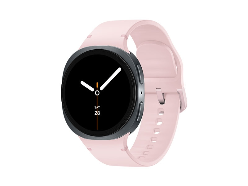 Samsung Galaxy Watch 8, Bluetooth, 44mm, Sport Band, Graphite, S/M + Sport Band, Pink, S/M – image 1