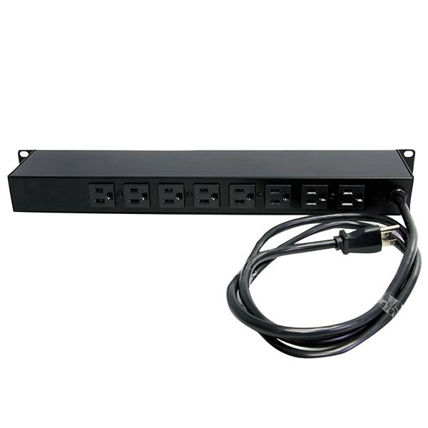 StarTech.com Rackmount PDU with 8 Outlets and Surge Protection - 1U – image 2