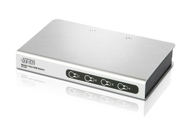 ATEN CS74EC KVM switch Silver