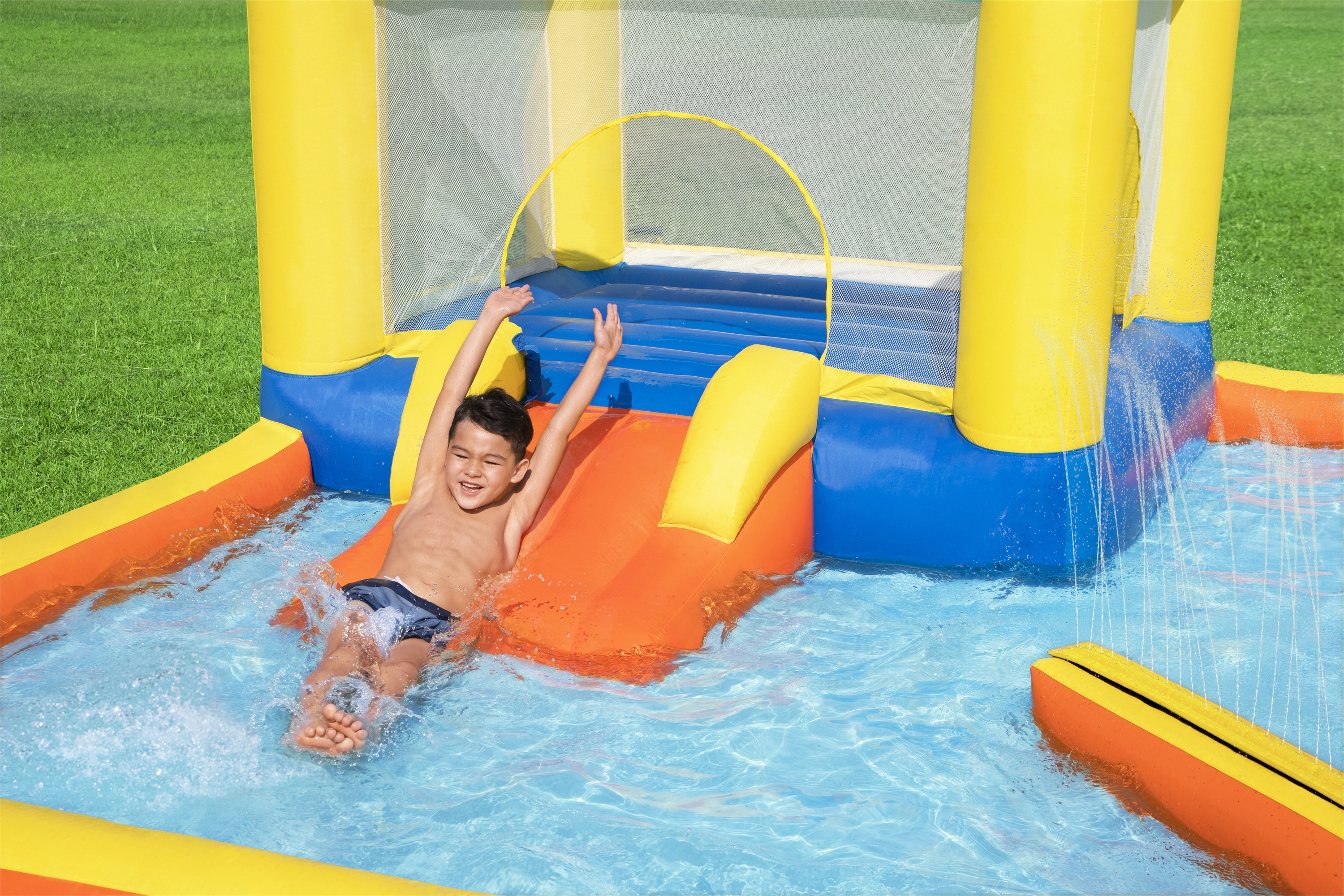 عکس پارک آبی بادی بزرگ H2OGO! Beach Bounce™ برای کودکان 1.52 متر