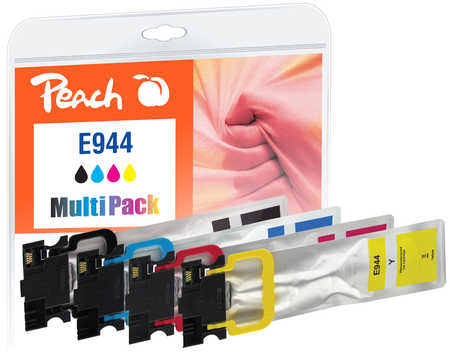 Peach 320732 ink cartridge 4 pc(s) Compatible Black, Cyan, Magenta, Yellow