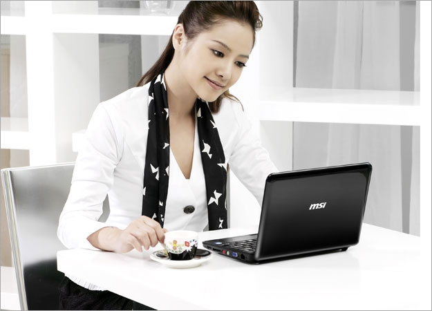 MSI Wind U100-843US netbook Intel Pentium Mobile N270 – image 2