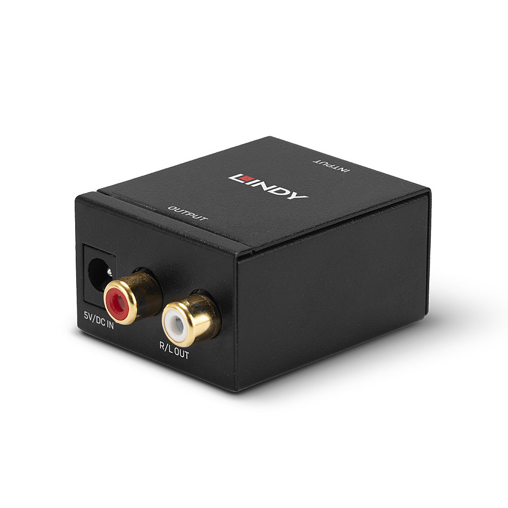 Lindy TosLink (Optical) and Coaxial to Phono DAC – image 2