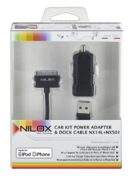 Nilox NX13L Mobile phone, MP3 Black Cigar lighter, USB Auto, Indoor, Outdoor – image 2