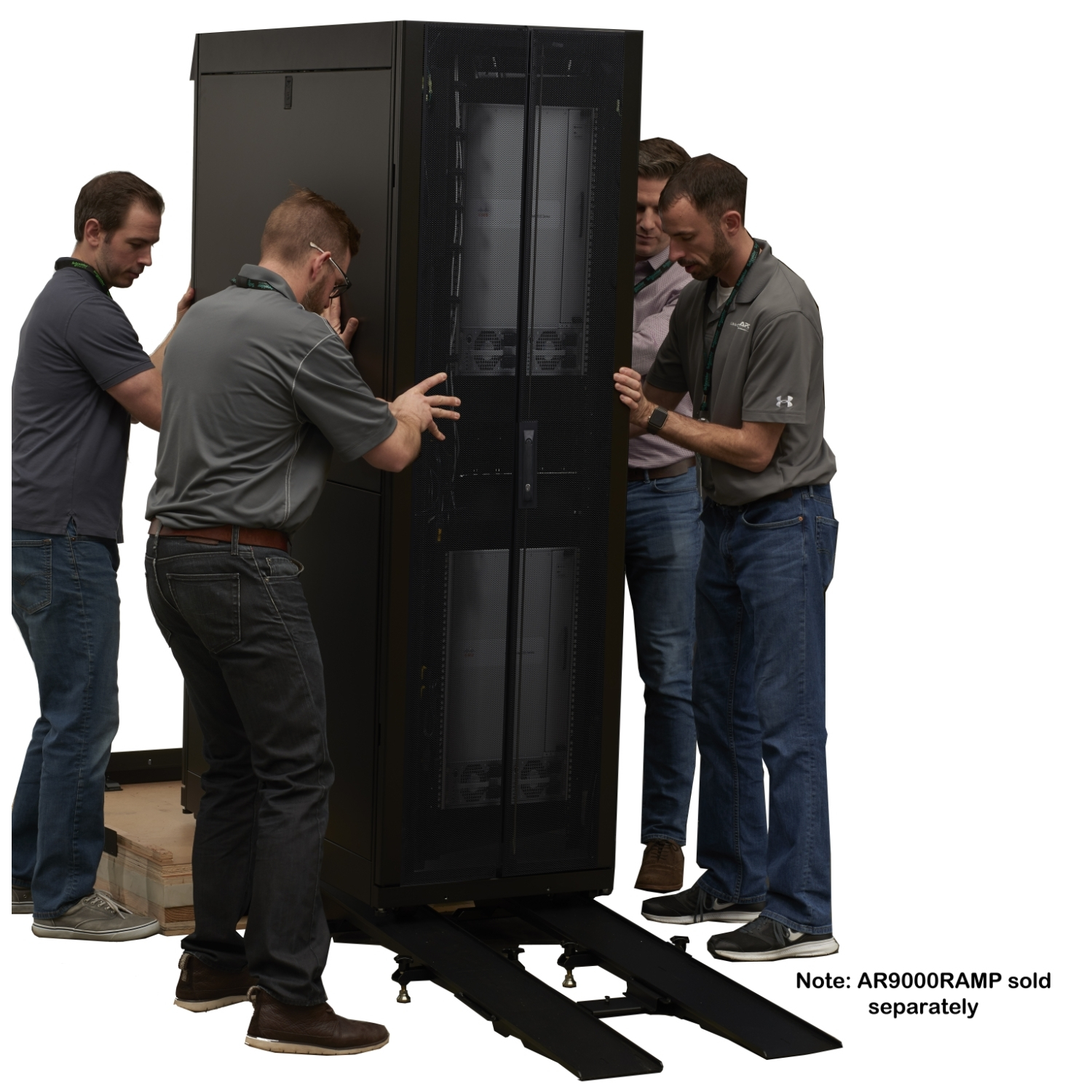 APC AR9307SP rack cabinet 48U Freestanding rack Black – image 6