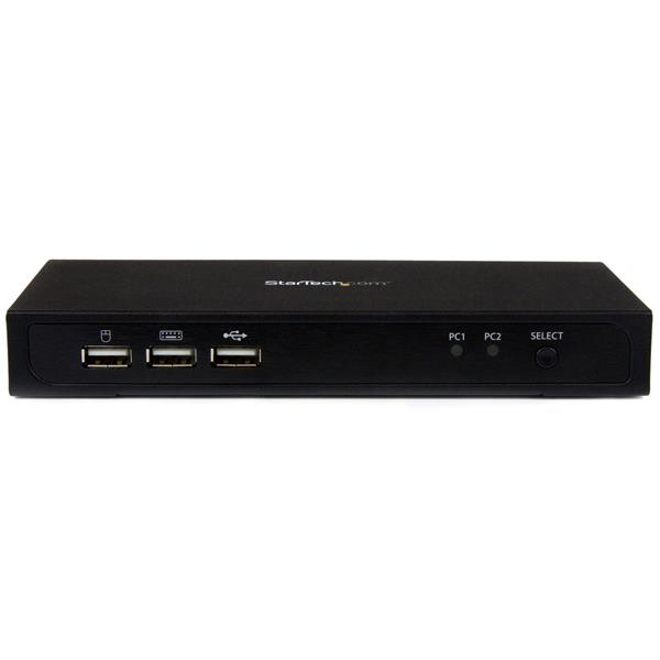 StarTech.com 2-port Mini DisplayPort KVM switch - USB 2.0 - 4K at – image 2