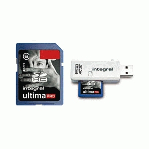 Integral 16GB UltimaPro SDHC + USB card reader – image 2