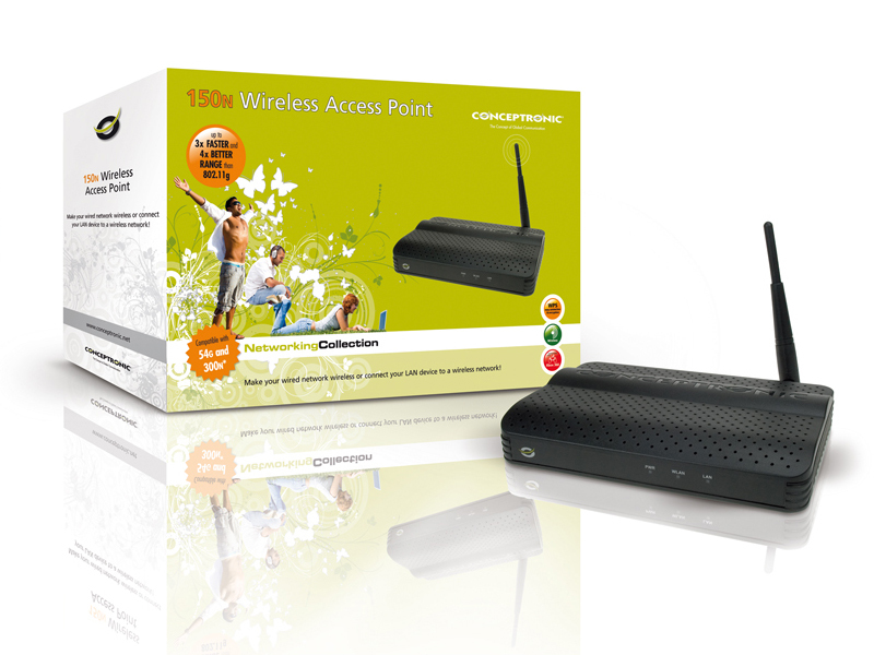 Conceptronic 150N Wireless AP/Bridge/Repeater – image 5