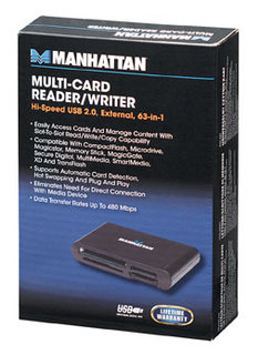 Manhattan 175906 card reader USB 2.0 Black – image 5