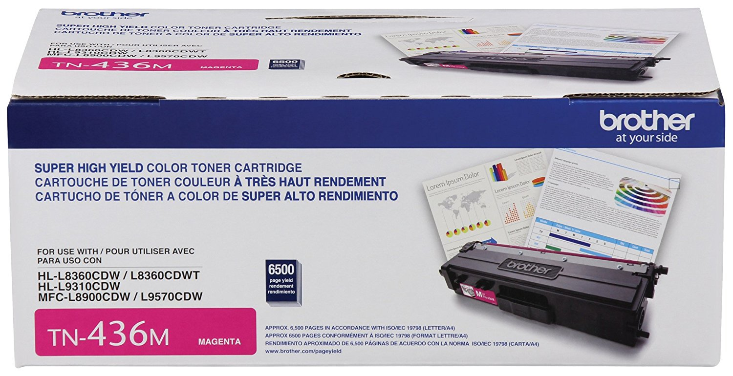 Brother TN-436M toner cartridge 1 pc(s) Original Magenta – image 1