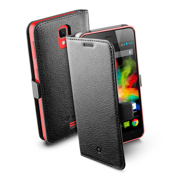 Cellularline BOOKESSENBLOOMK mobile phone case Folio Black – image 1