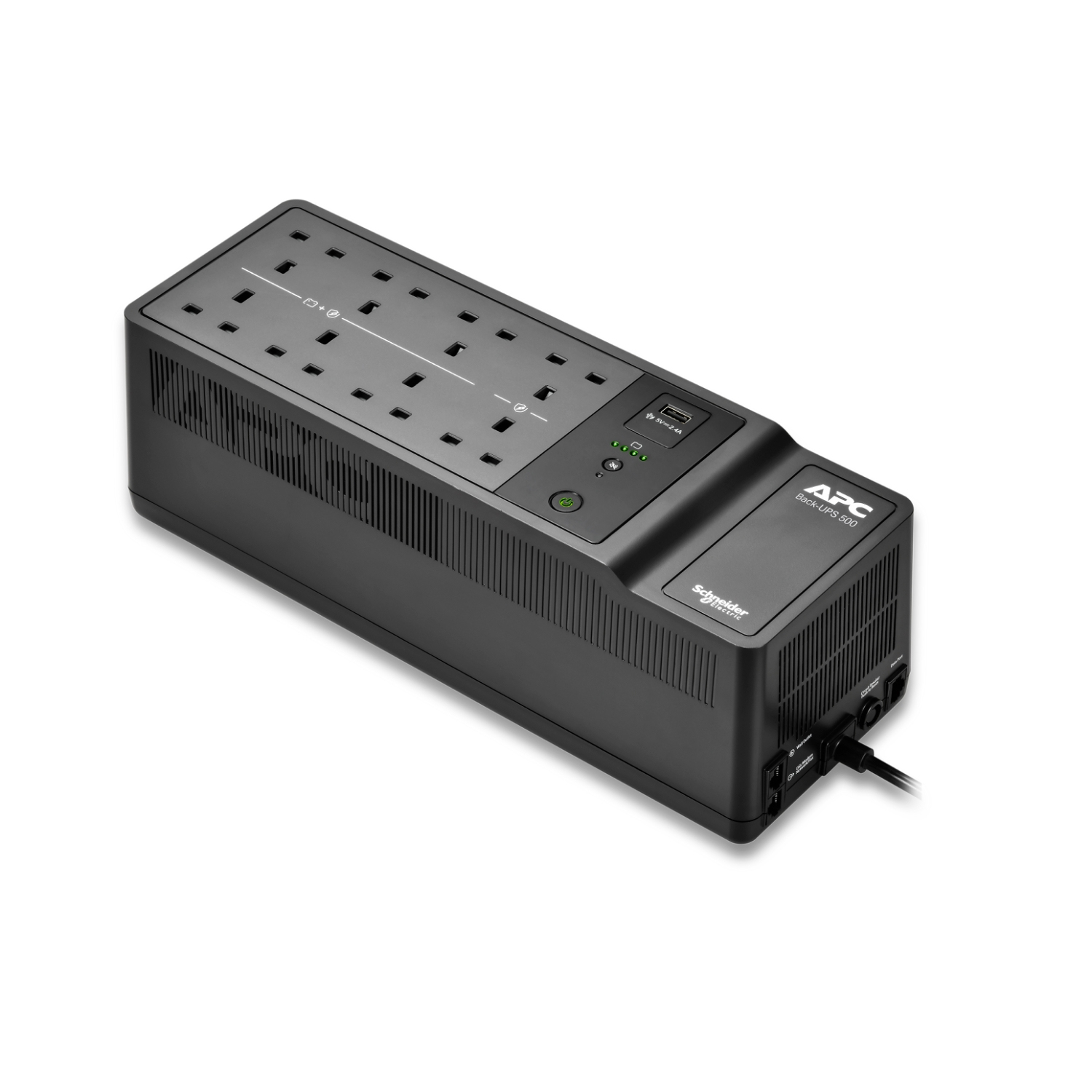 APC Back-UPS, 500VA/300W Floor/Wall Mount – image 2