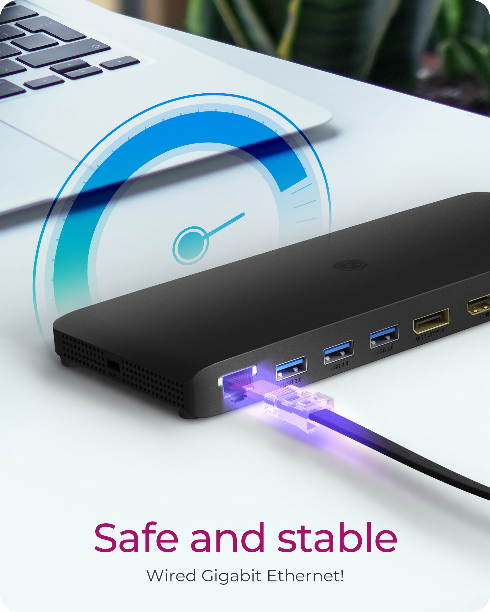 ICY BOX IB-DK2416-C USB Type-C DockingStation with triple video output – image 5