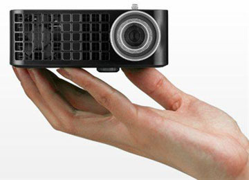 Dell M110 Portable projector 300 ANSI lumens DLP WXGA (1280x800) Black – image 2