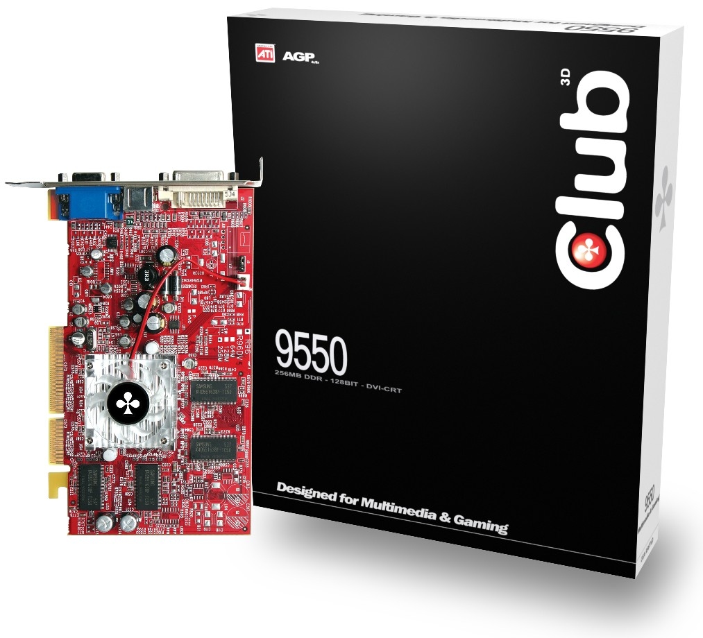 CLUB3D ATI Radeon 9500 RV350 256MB