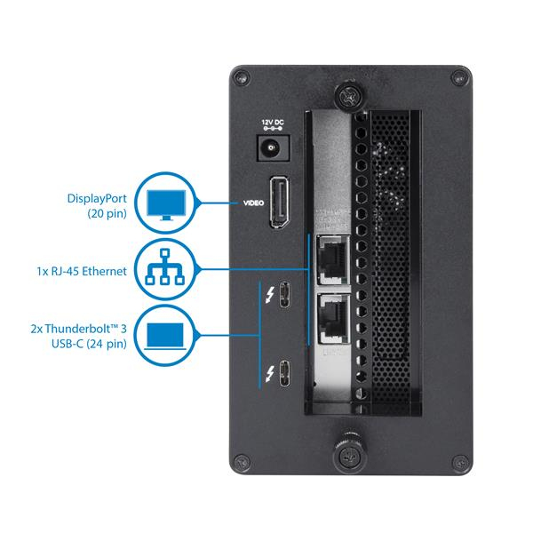 StarTech.com Thunderbolt 3 to 2-port 10GbE NIC Chassis – image 2