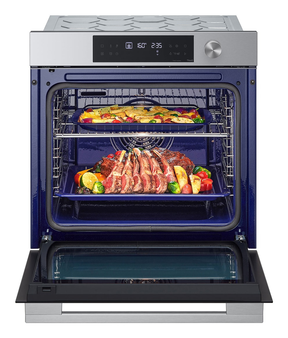 LG WSED7613S 76 L Black, Stainless steel – image 3