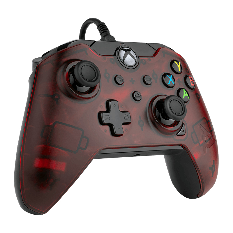 PDP 049-012-NA-RD Gaming Controller Red USB Gamepad Digital Xbox One – image 3