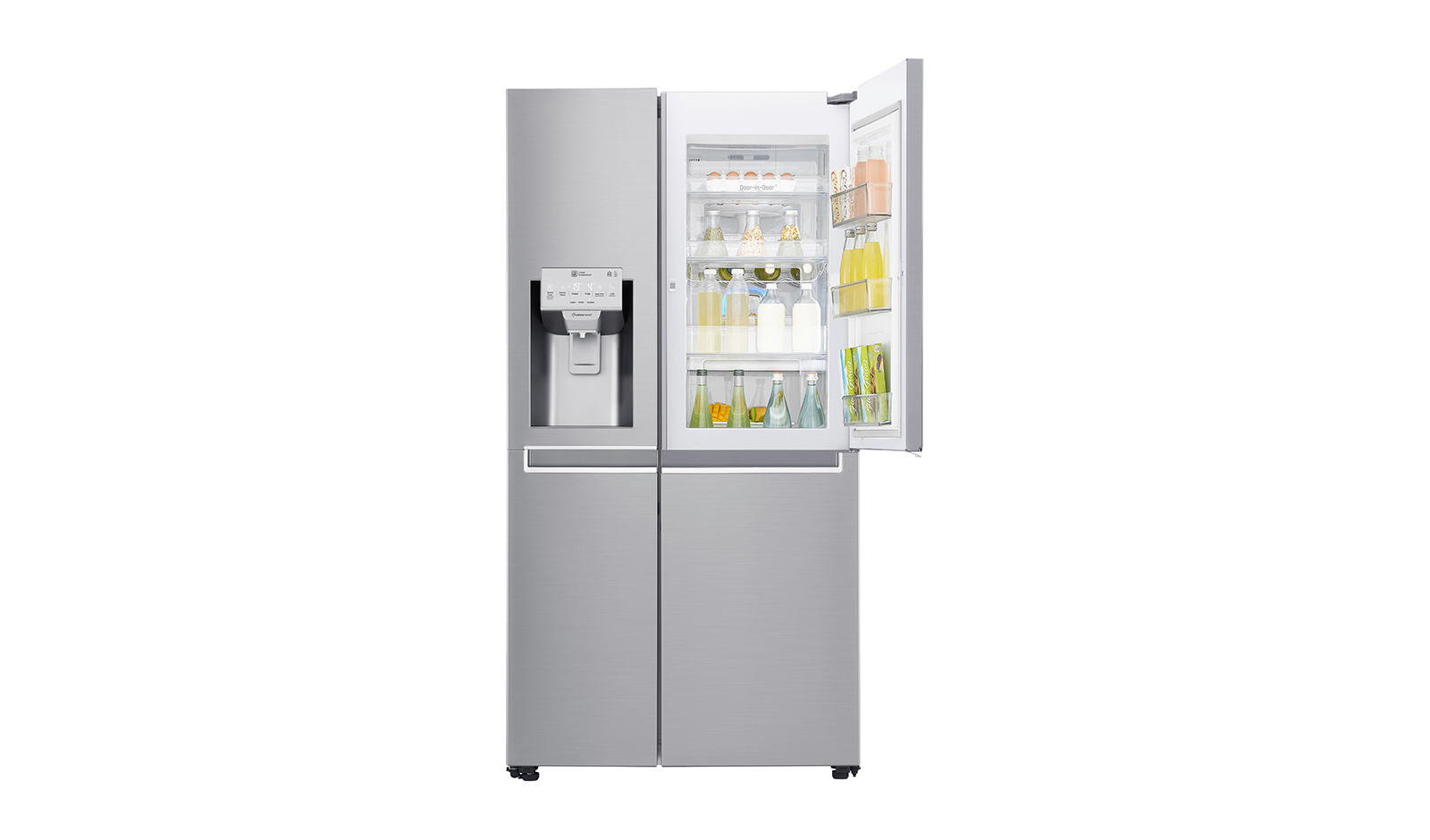 LG GSJ960NSBZ side-by-side refrigerator Freestanding – image 6