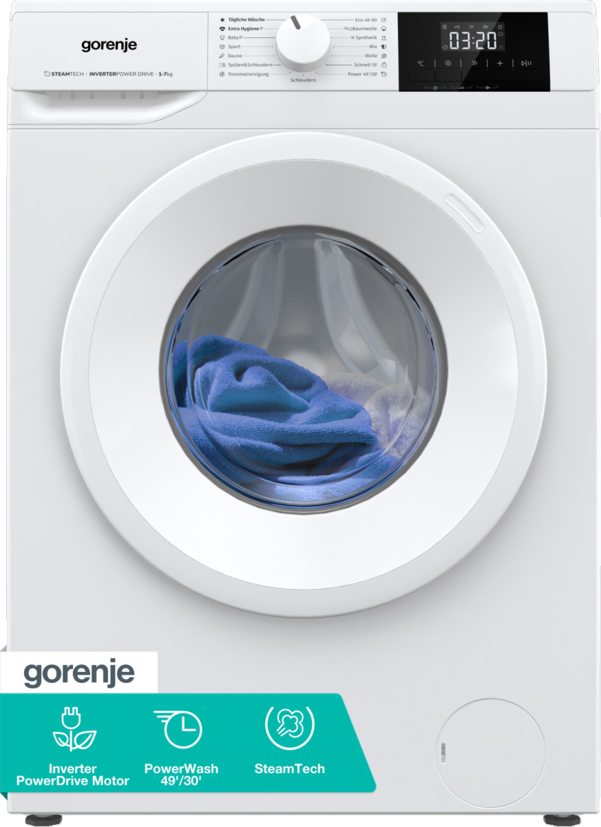 Gorenje W51G1PS74BP washing machine Front-load – image 1