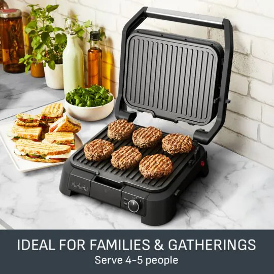 Tefal SuperGrill 3 in 1 Contact Grill GC5108G1 - Black – image 2