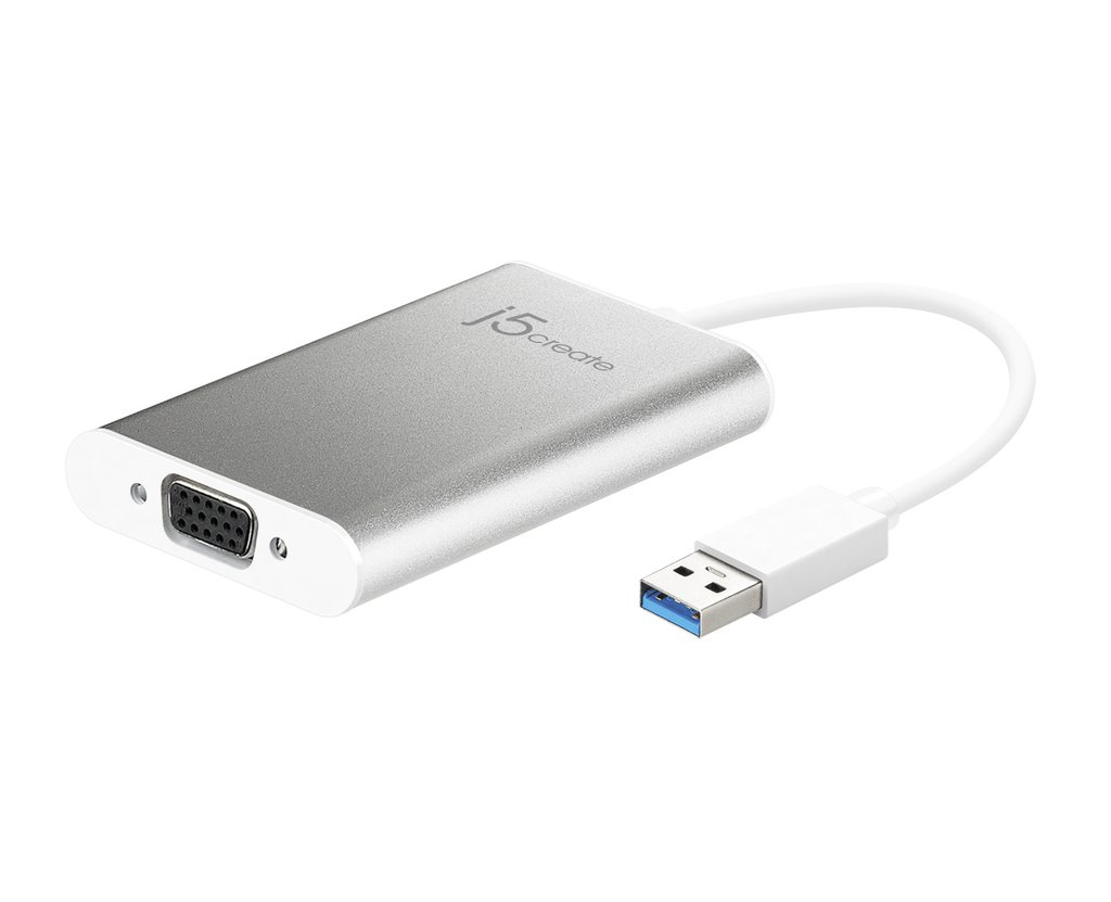 j5create JUA311 USB 3.0 to VGA Display Adapter – image 3