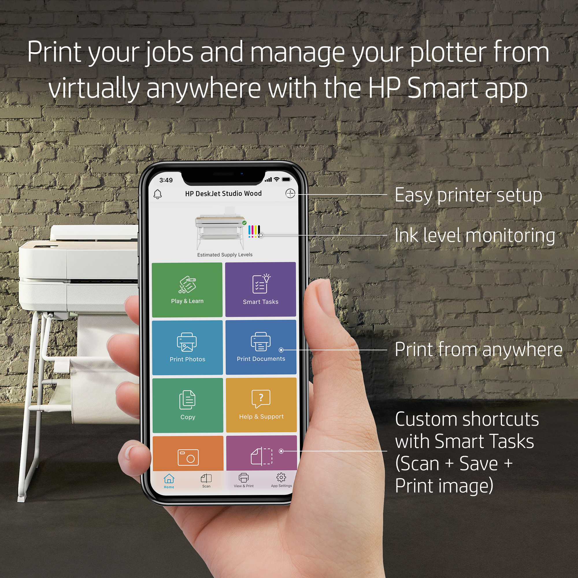 HP DesignJet Studio 24-in Printer – image 9