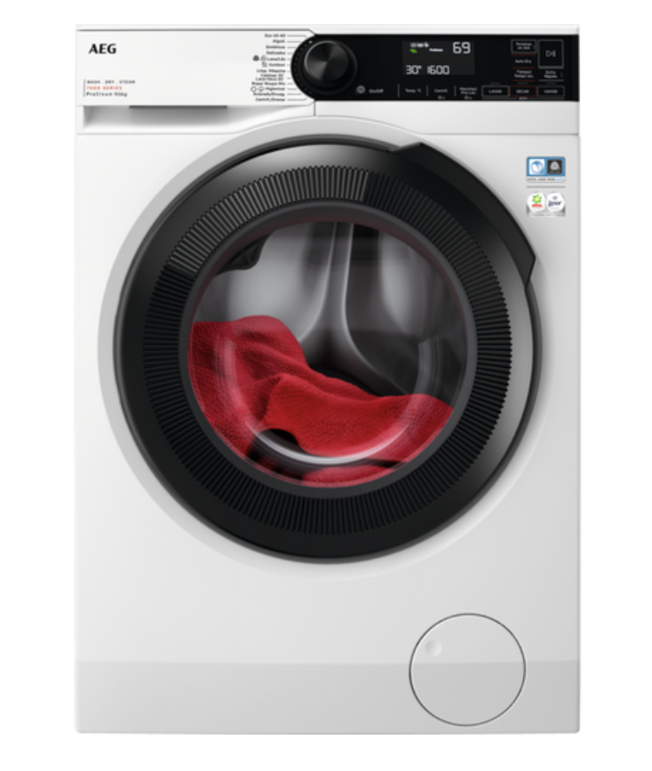 AEG LWR7396O4B washer dryer Freestanding Front-load White – image 1