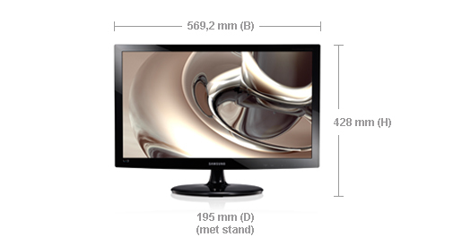 Samsung T24B301EW computer monitor – image 2