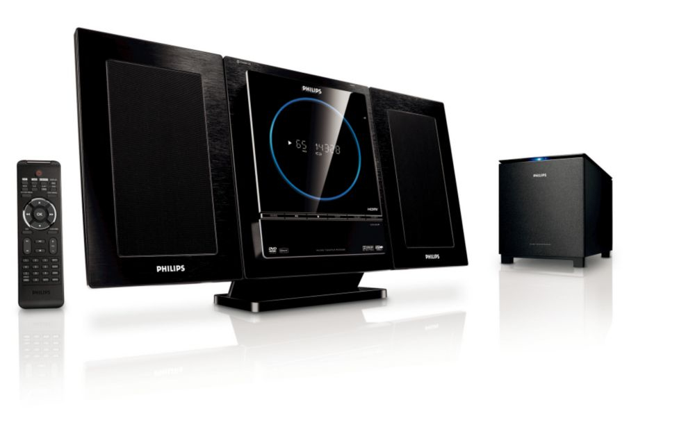 Philips MCD268 HDMI 1080i DVD Micro Theater
