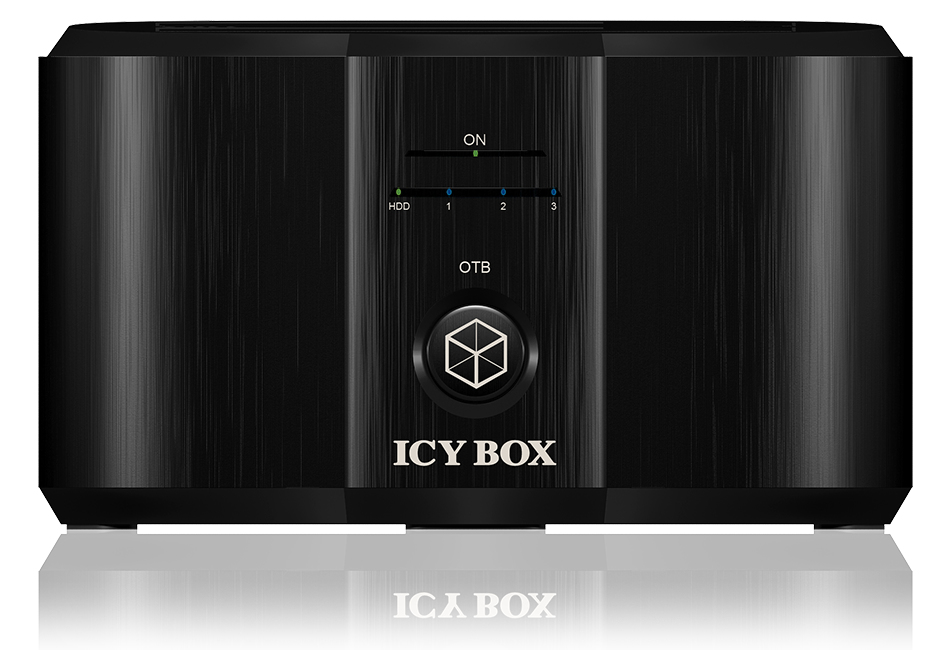 ICY BOX IB-125CH USB 3.2 Gen 1 (3.1 Gen 1) Type-B Black – image 2