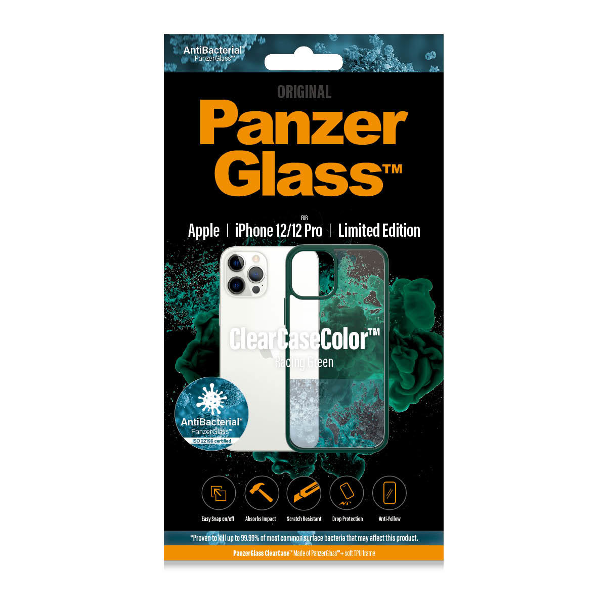 PanzerGlass ® ClearCaseColor™ iPhone 12 | 12 Pro - Racing Green Limited Edition – image 3