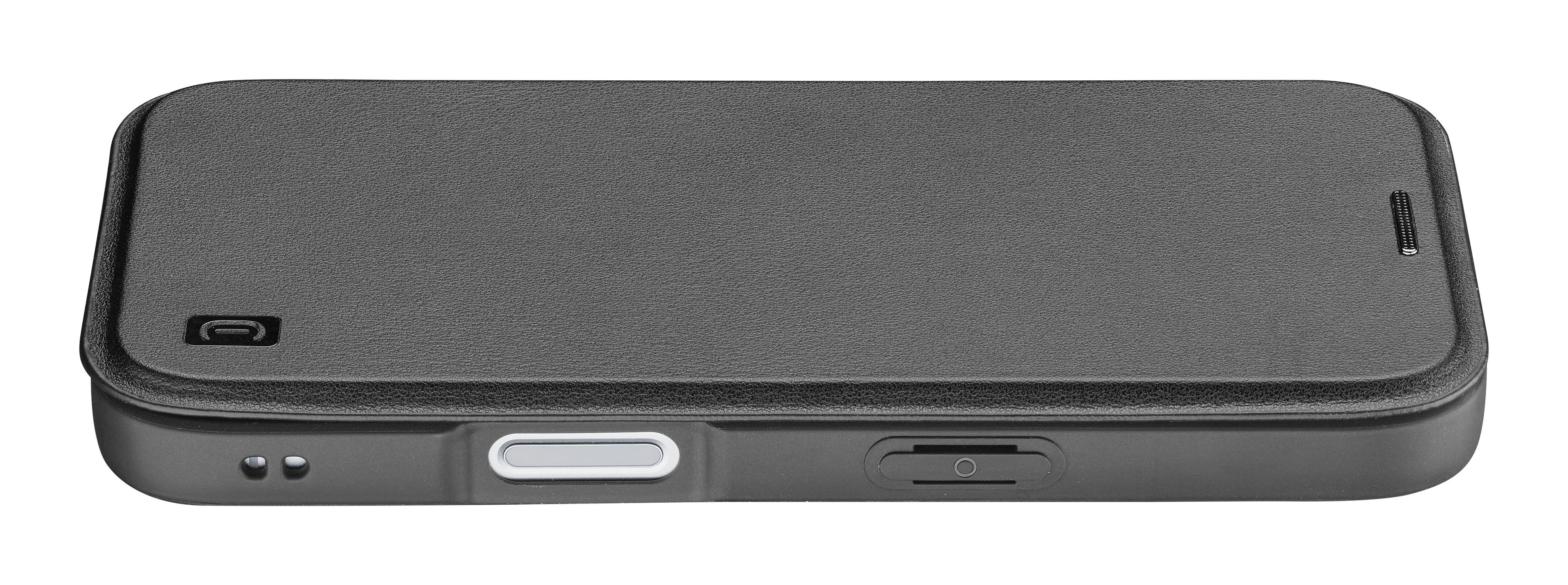 Daily Mag - iPhone 17 Pro Max Buchhülle mit halbdurchsichtigem Hartdeckel, kompatibel mit dem Magsafe®-Ökosystem