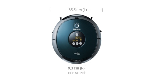 Samsung VCR8874T3B robot vacuum Blue – image 3