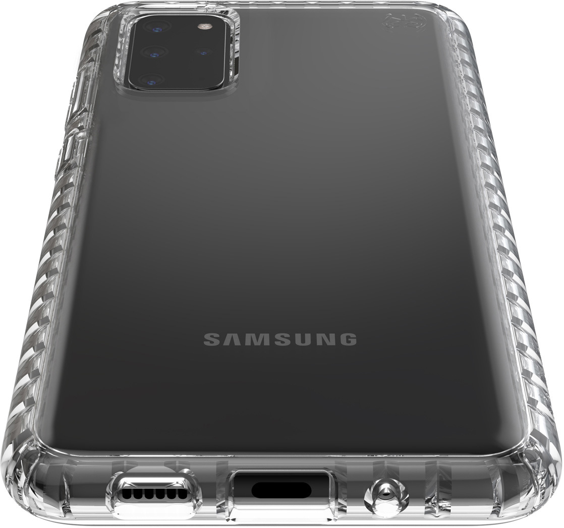 Speck Presidio Perfect Clear - with Impact Geometry - Samsung Galaxy S20 Clear – image 4