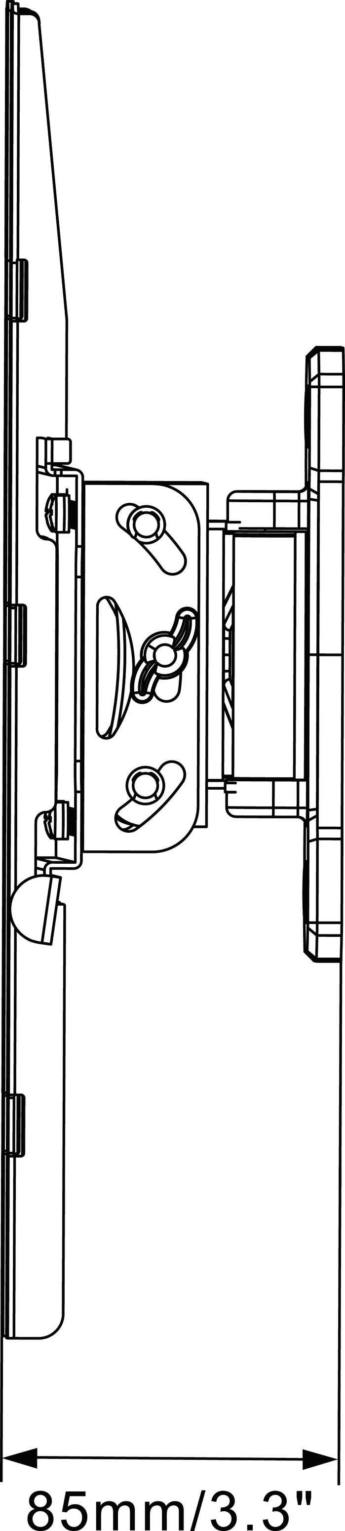 Vogel's M42030 TURN 120 WALL MOUNT 32-55 INCH – image 3