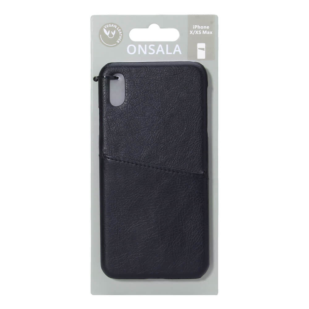 Onsala Mobilecover Black iPhone X/XS Max Creditcard Pocket – image 2