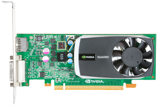 HP WS093ET graphics card NVIDIA Quadro 600 – image 2