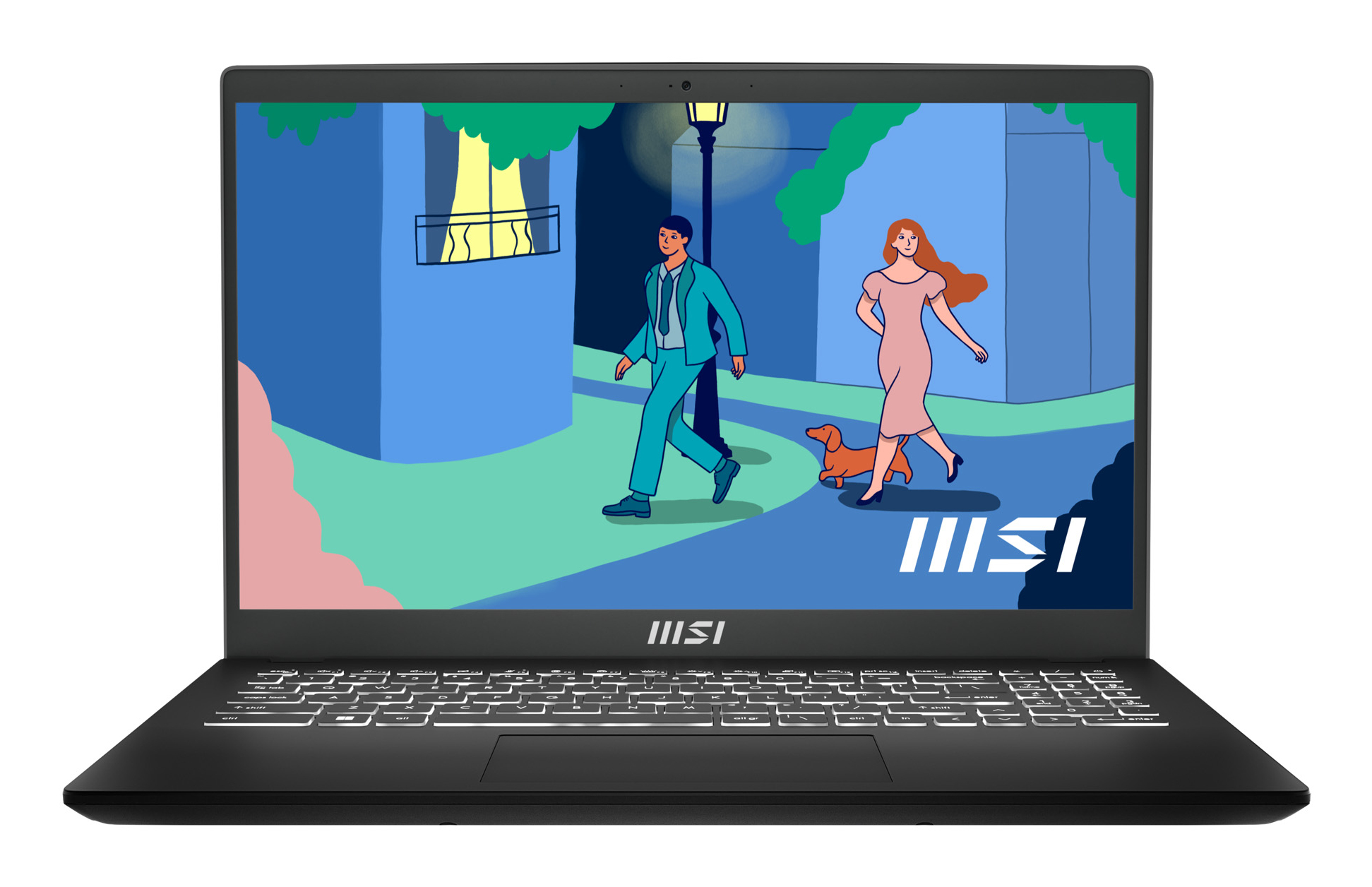 MSI Modern 15 B7M-461ES AMD Ryzen™ 5 7430U Computer portatile 39,6 cm (15.6") Full HD 16 GB DDR4-SDRAM 512 GB SSD Wi-Fi 6E (8