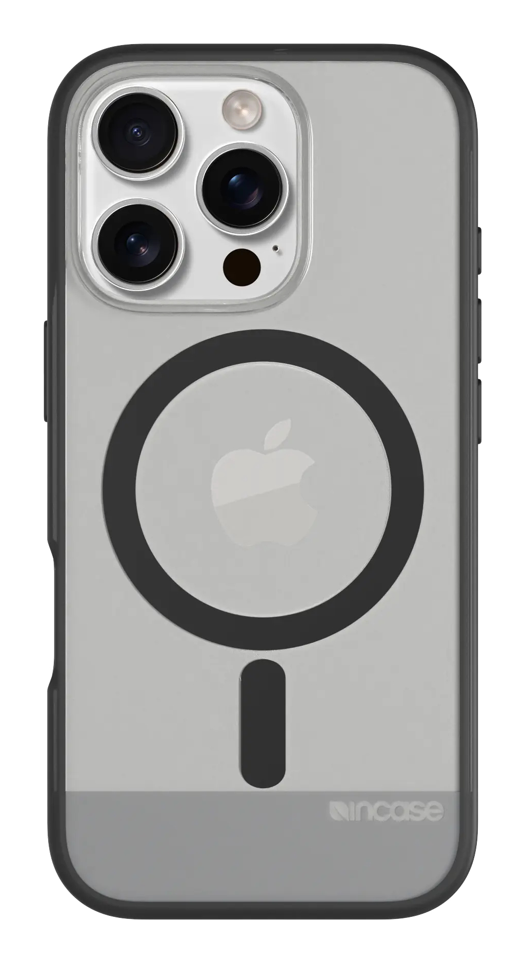 Incase INPH190402-BLK custodia per cellulare 16 cm (6.3") Cover Nero, Translucent