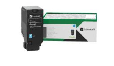 71C80C0 Cartucho de toner Lexmark color cian del programa de devolucion para 5 mil paginas 71C80C0