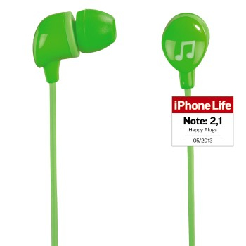 Happy Plugs 00092546 headphones/headset Wired In-ear Calls/Music Green – image 2