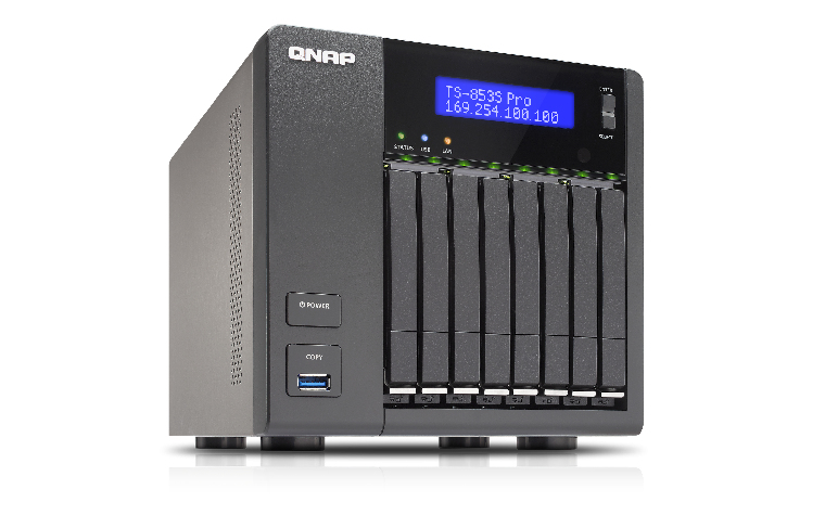 QNAP TS-853S PRO + 8X ST2000NC000 – image 2