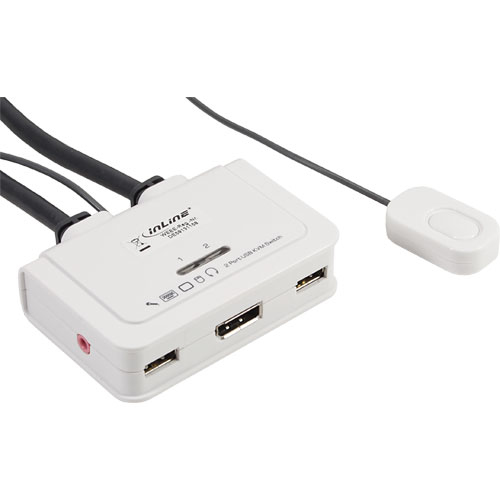 InLine 63612I KVM switch Black, White – image 1