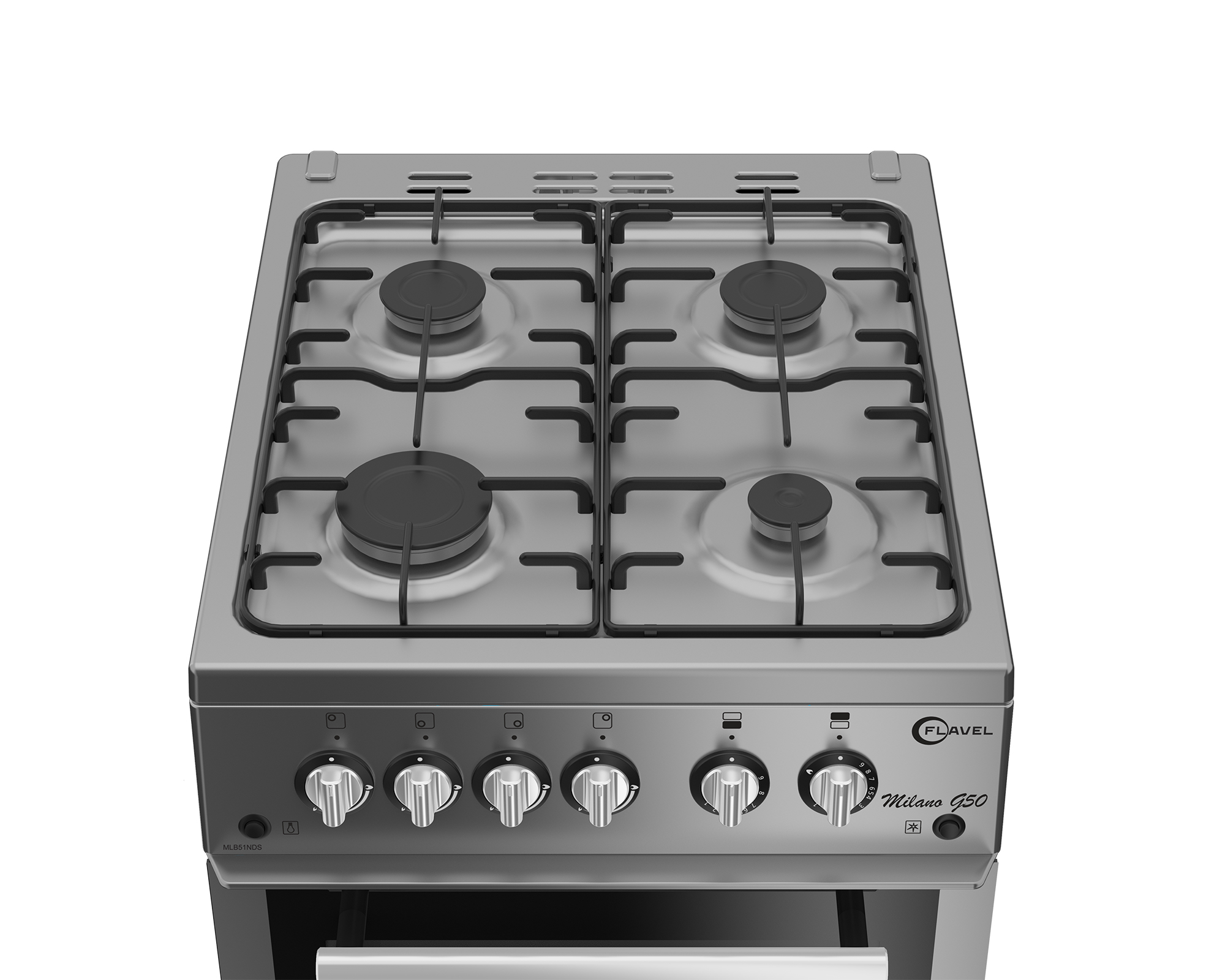 Flavel MLB51NDS cooker Freestanding cooker Gas Silver – image 4