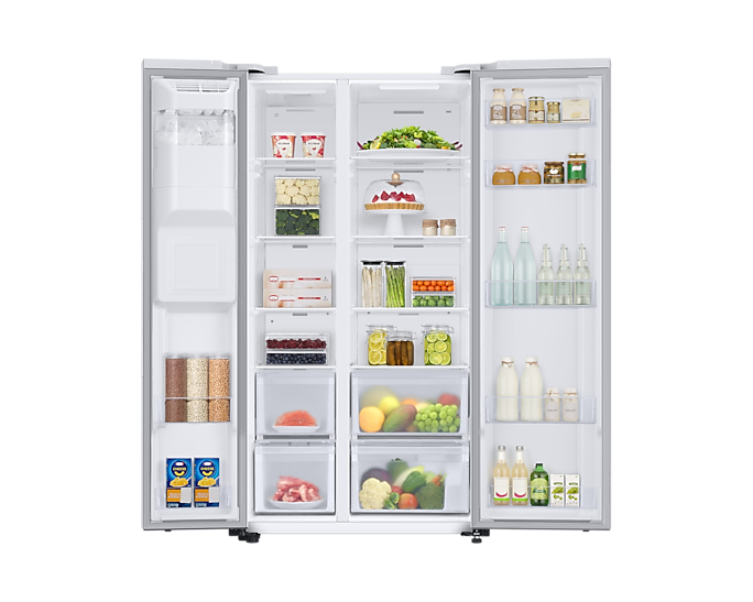 Samsung RS67A8810WW/EU side-by-side refrigerator Freestanding White – image 8