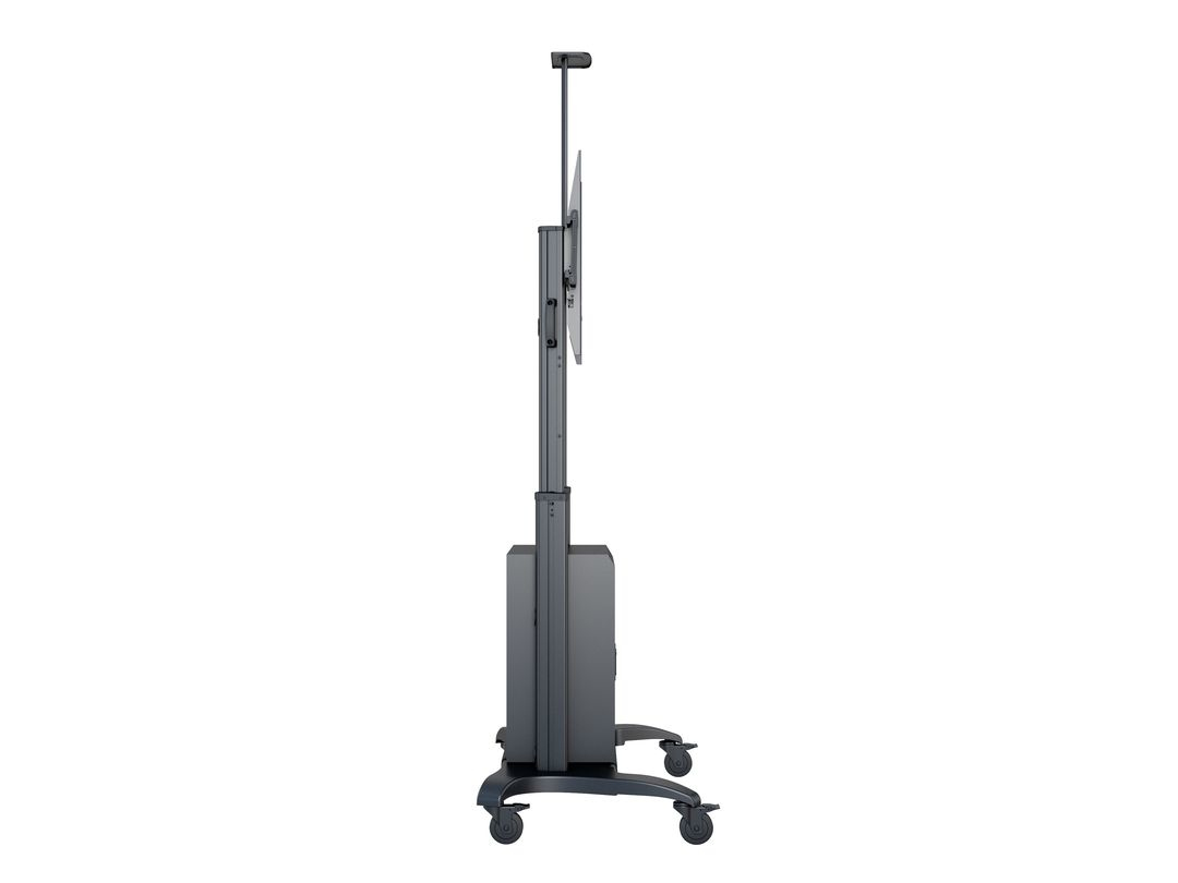 Multibrackets M Public Floorstand Dual Pillar 180 HD w AV Cabinet – image 5