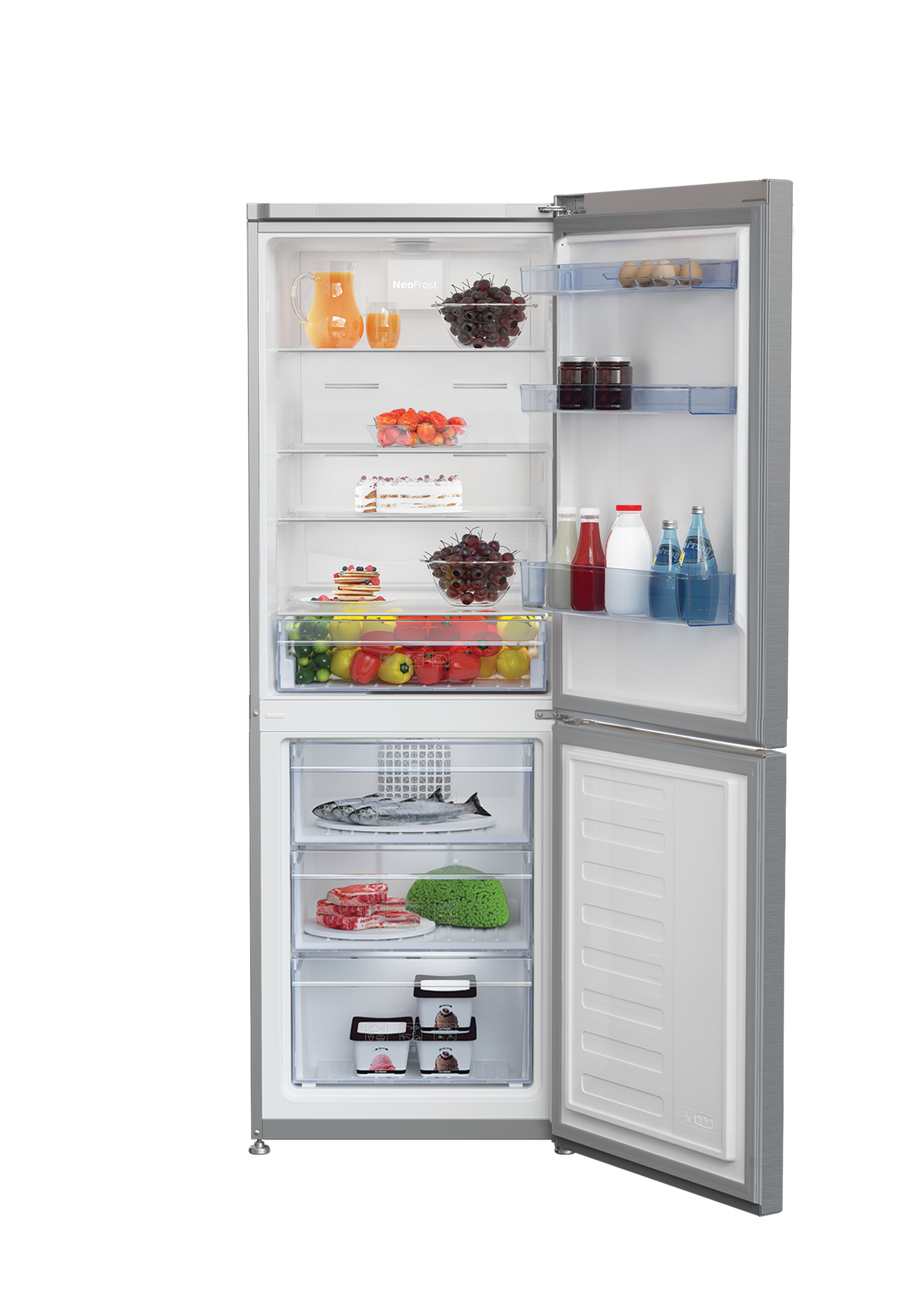 Beko RCNA340K30XB fridge-freezer Freestanding – image 3