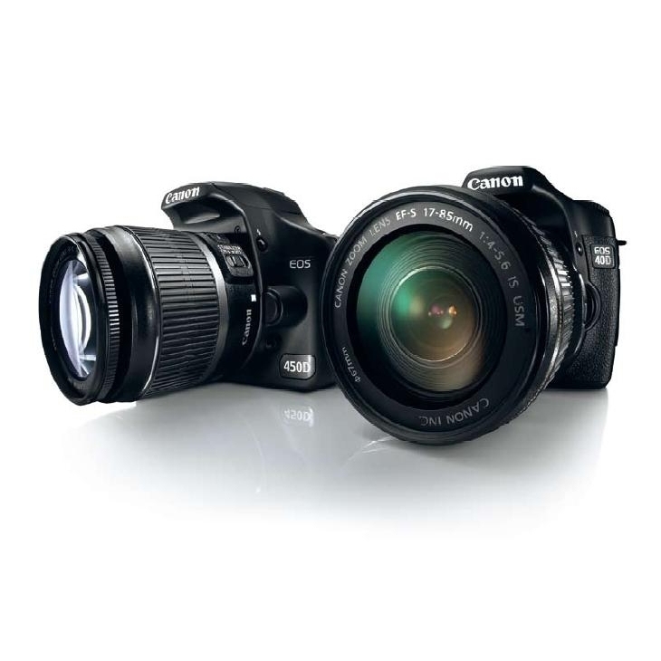 Canon 450D + EF-S 18-55mm IS + 55-250mm IS – image 1