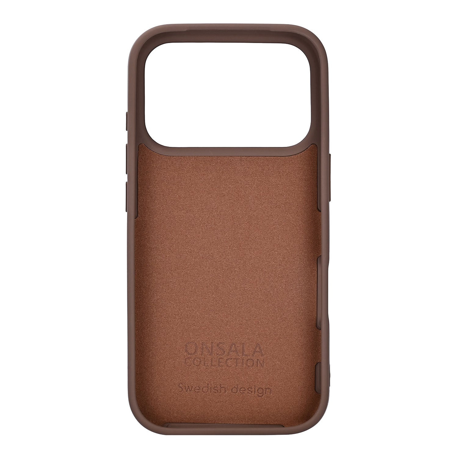 Onsala Phone Case with Silicone Feel Chocolate - iPhone 17 Pro/18 Pro – image 3